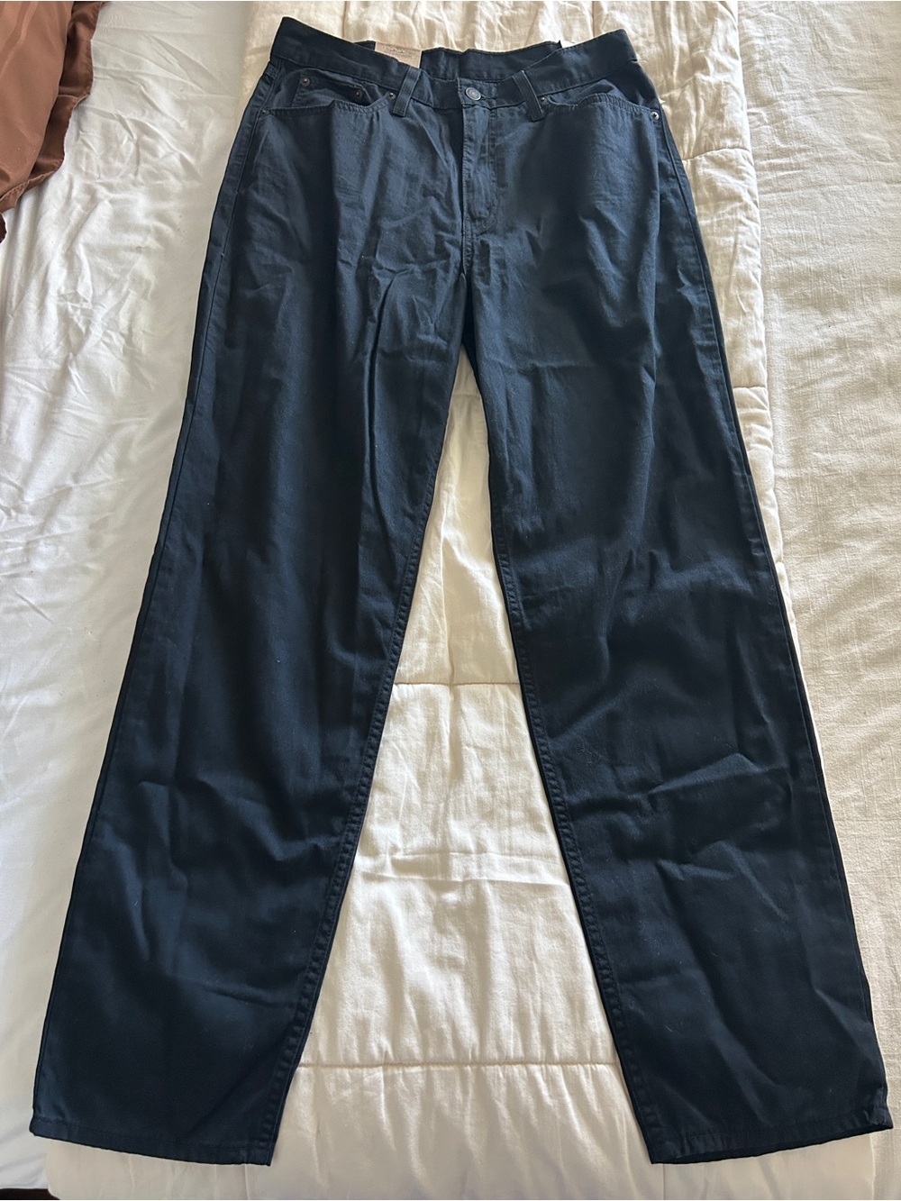 Levi’s Mom Jeans Black High Rise Straight Leg Denim Pants